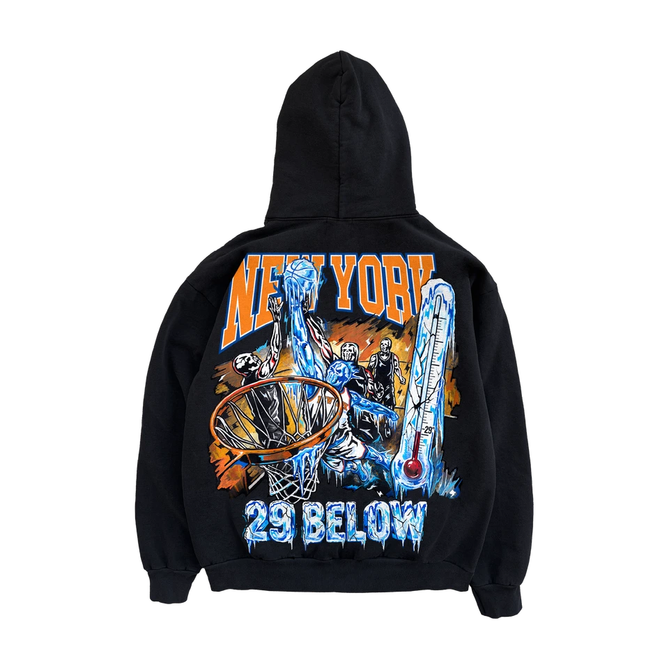 Warren Lotas 29 Below Hoodie - Black