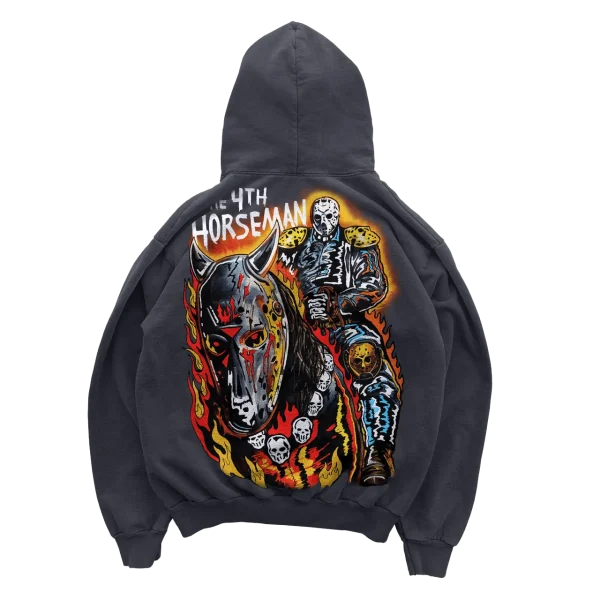 Warren Lotas 4th Horseman Stone Washed Hoodie