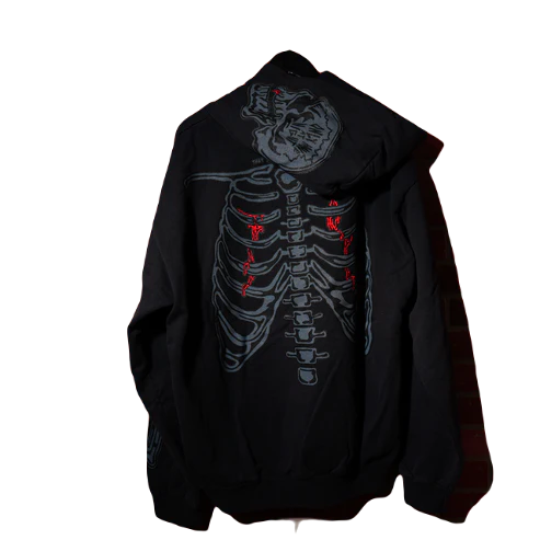 Warren Lotas DS Warren Lotas Skeleton Hoodie
