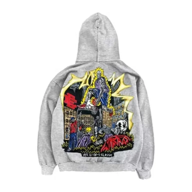 Warren Lotas Eric Emanuel x Warren Lotas Jump Shot Hoodie – Gray