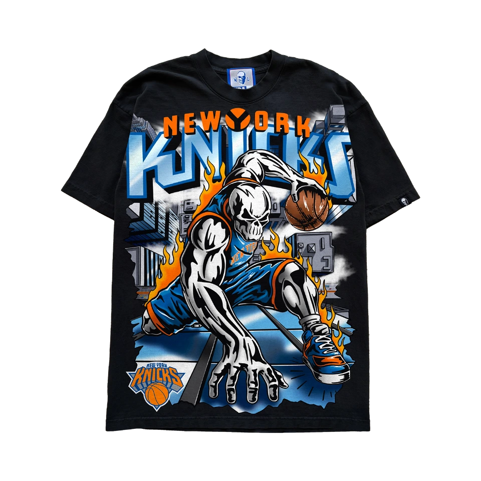 Warren Lotas Knicks Sky High T-Shirt - Black