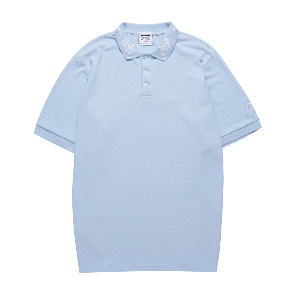 Warren Lotas Reaper Polo - Powder Blue